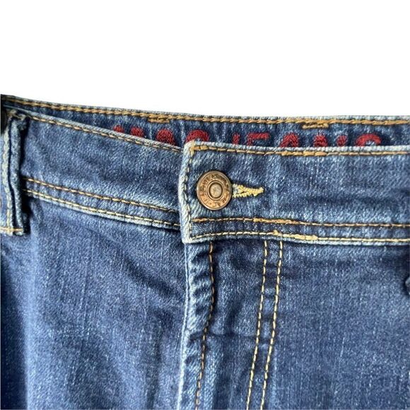 MAC Jeans Mens Blue Denim Straight Leg Relaxed Fit Size 38 x 34 Inch Pants - Picture 4 of 5
